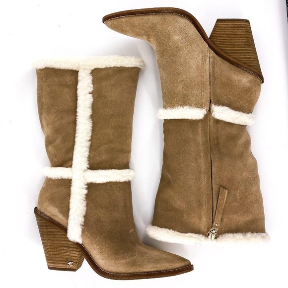 Sam Edelman Ilsa Block Heel Boots 